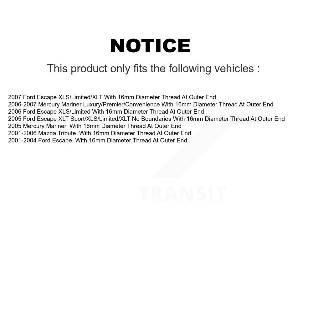 TOR - TOR-EV424 - Steering Tie Rod End