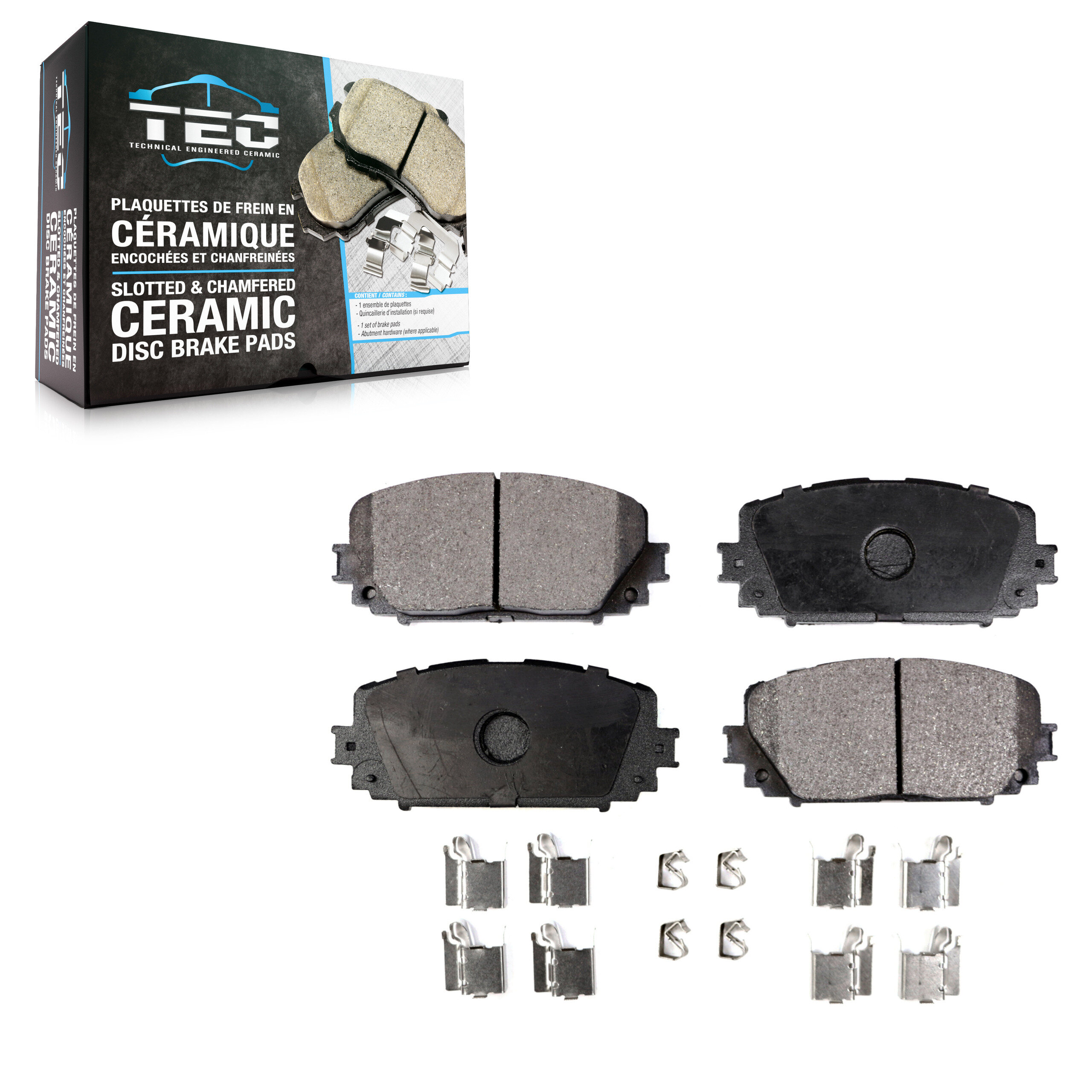 TEC - TEC-1628 - Ceramic Brake Pads