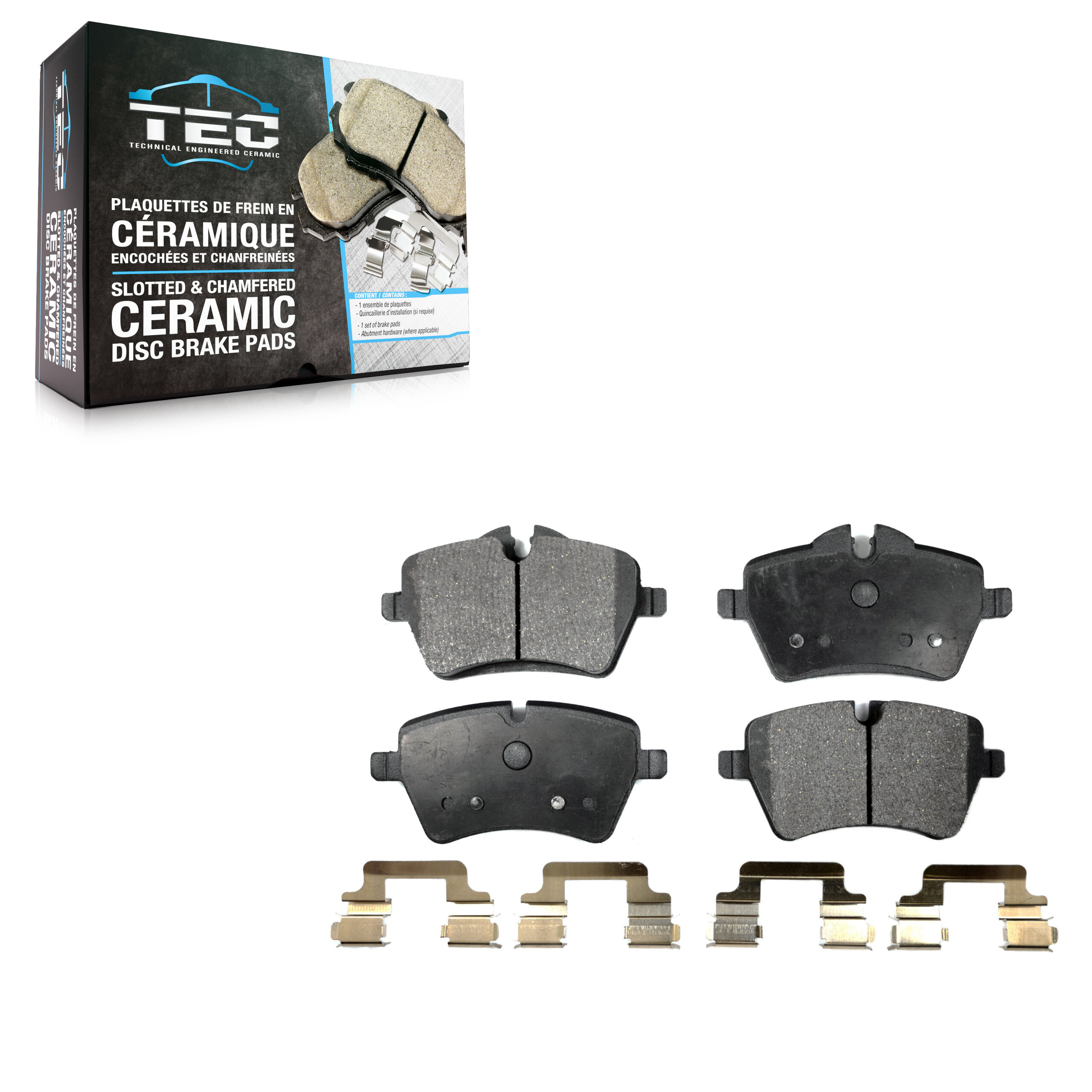 TEC - TEC-1204 - Ceramic Brake Pads