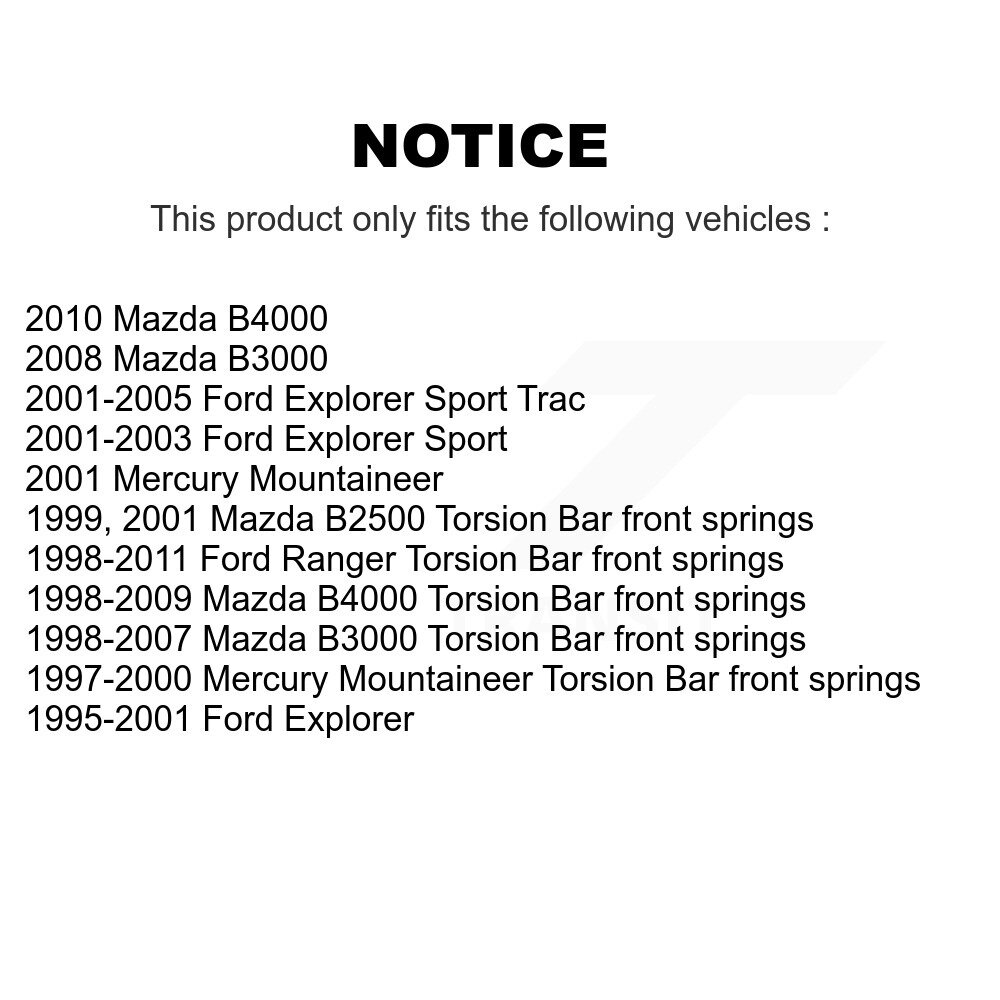 TOR - TOR-CK620319 - Suspension Control Arm Ball Joint Assembly