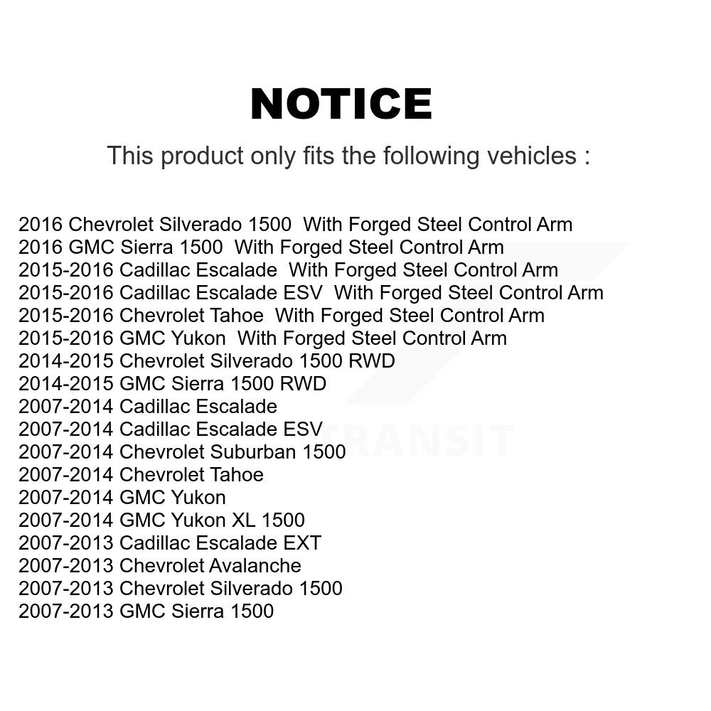 TOR - TOR-CK80670 - Suspension Control Arm Ball Joint Assembly