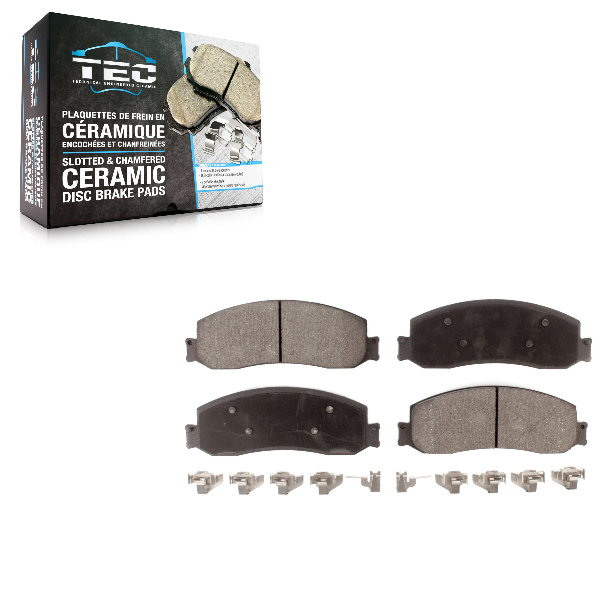 TEC - TEC-1631A - Ceramic Brake Pads