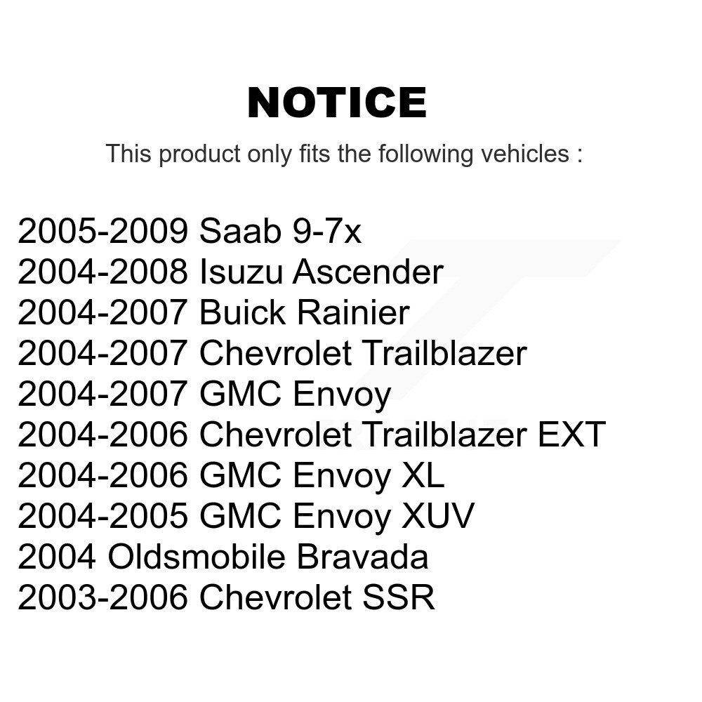 TOR - TOR-K80825 - Suspension Stabilizer Bar Link Kit