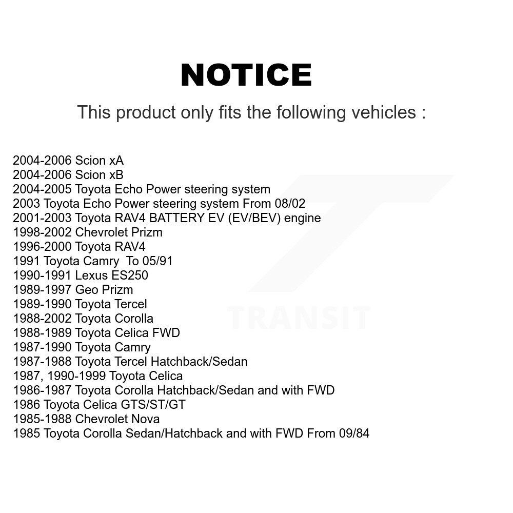 TOR - TOR-ES2382 - Steering Tie Rod End