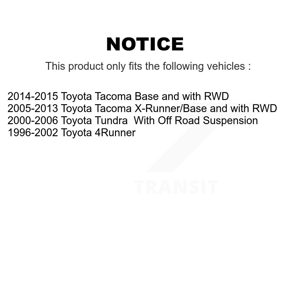 TOR - TOR-K90681 - Suspension Stabilizer Bar Link Kit