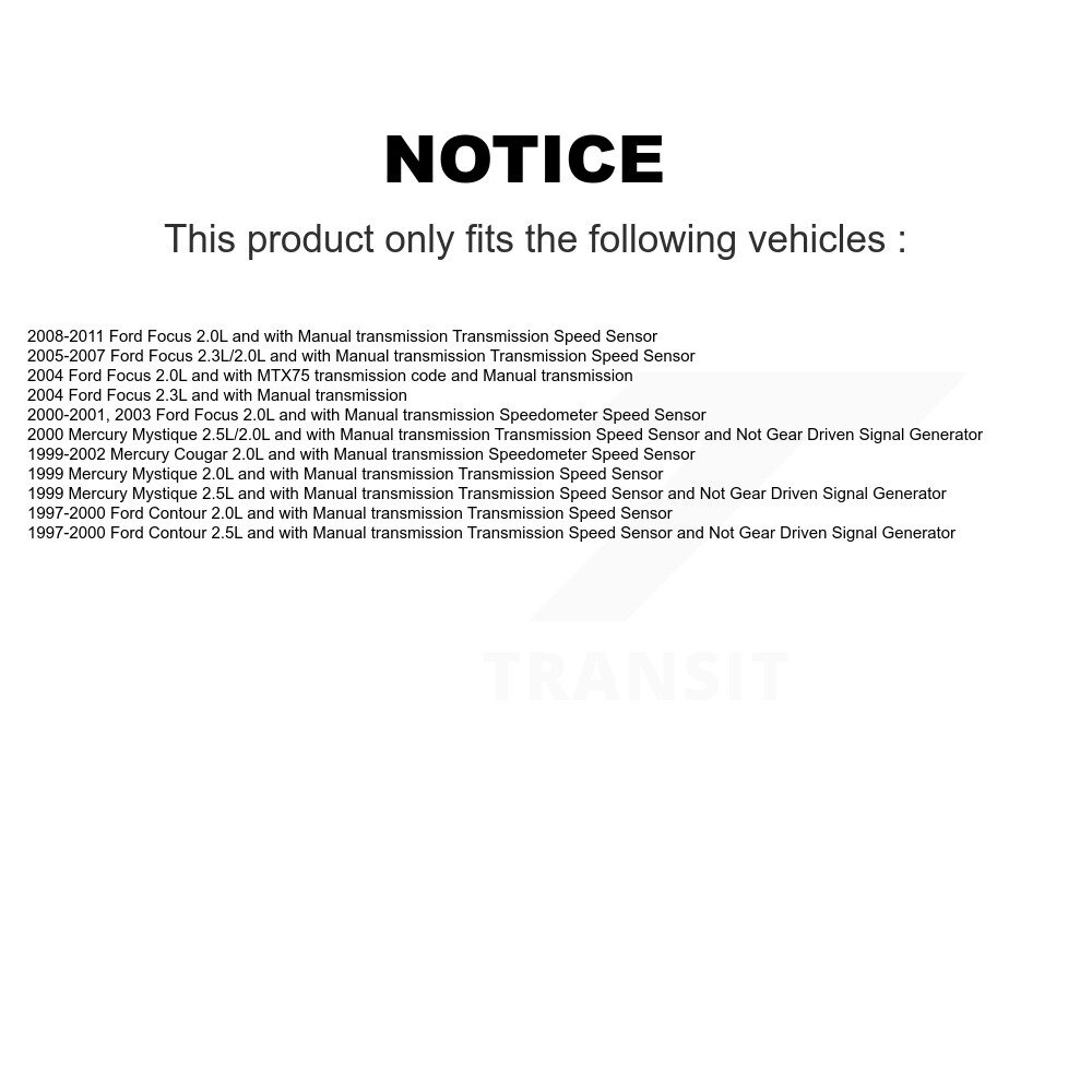 Mpulse - SEN-2VSS0097 - Vehicle Speed Sensor
