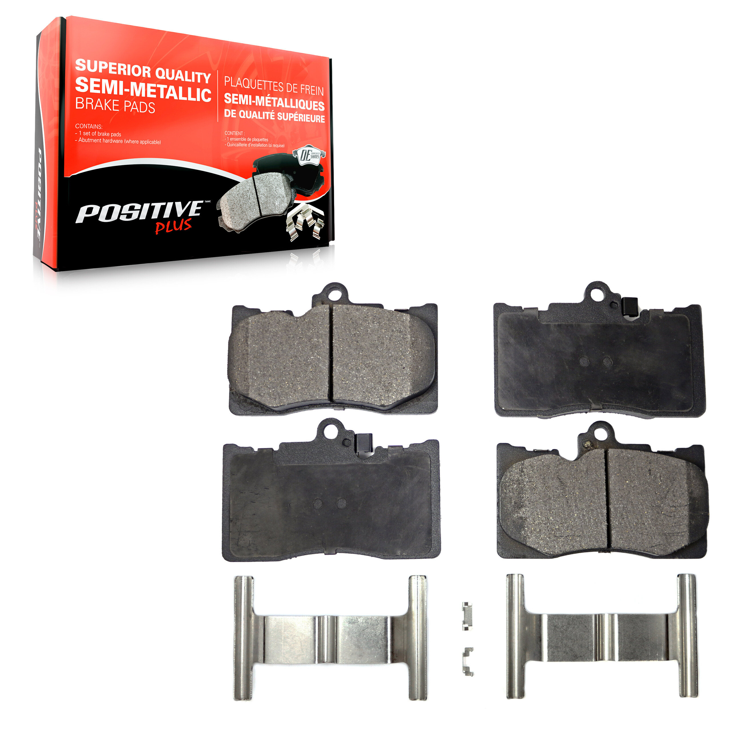 Semi-Metallic Brake Pads