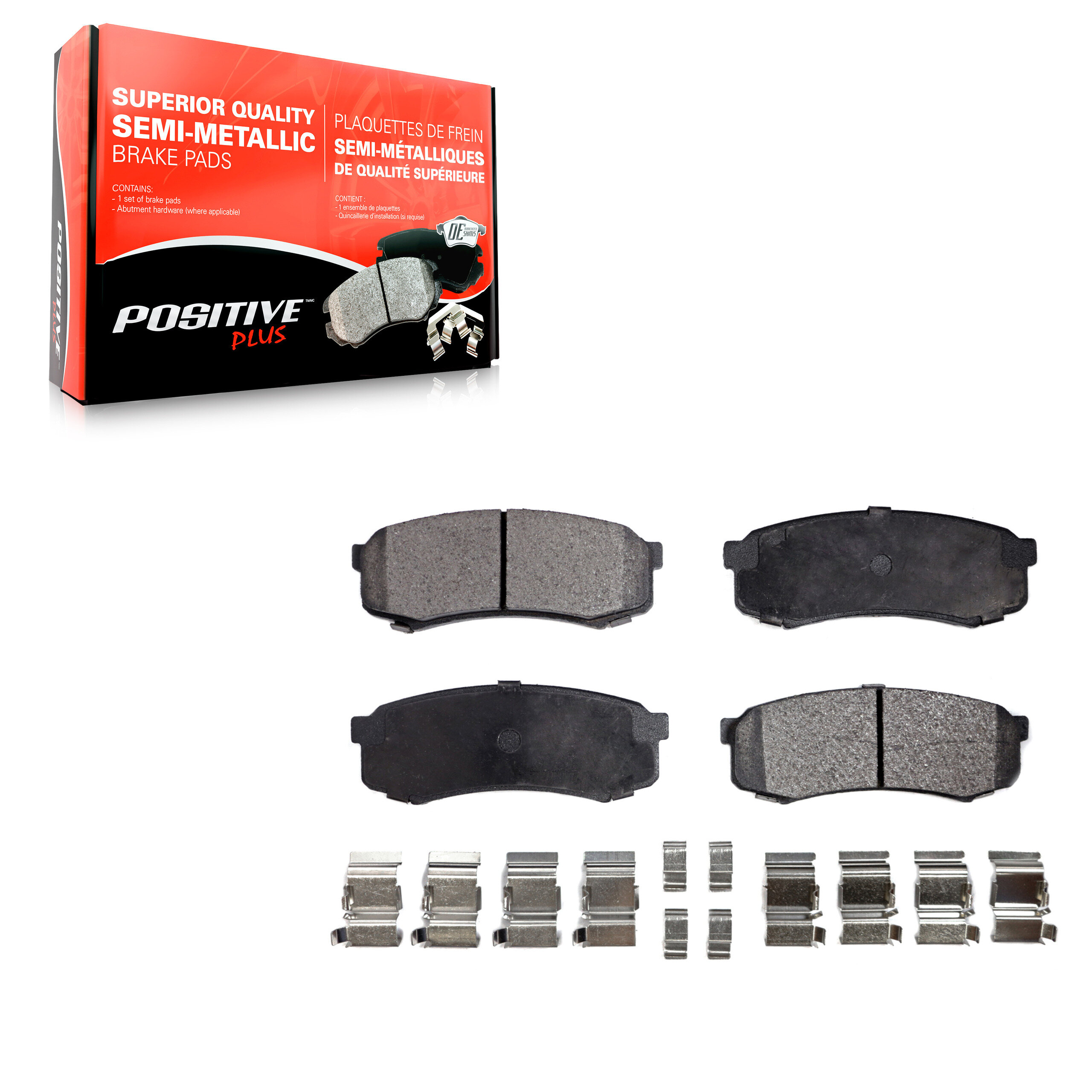 Semi-Metallic Brake Pads
