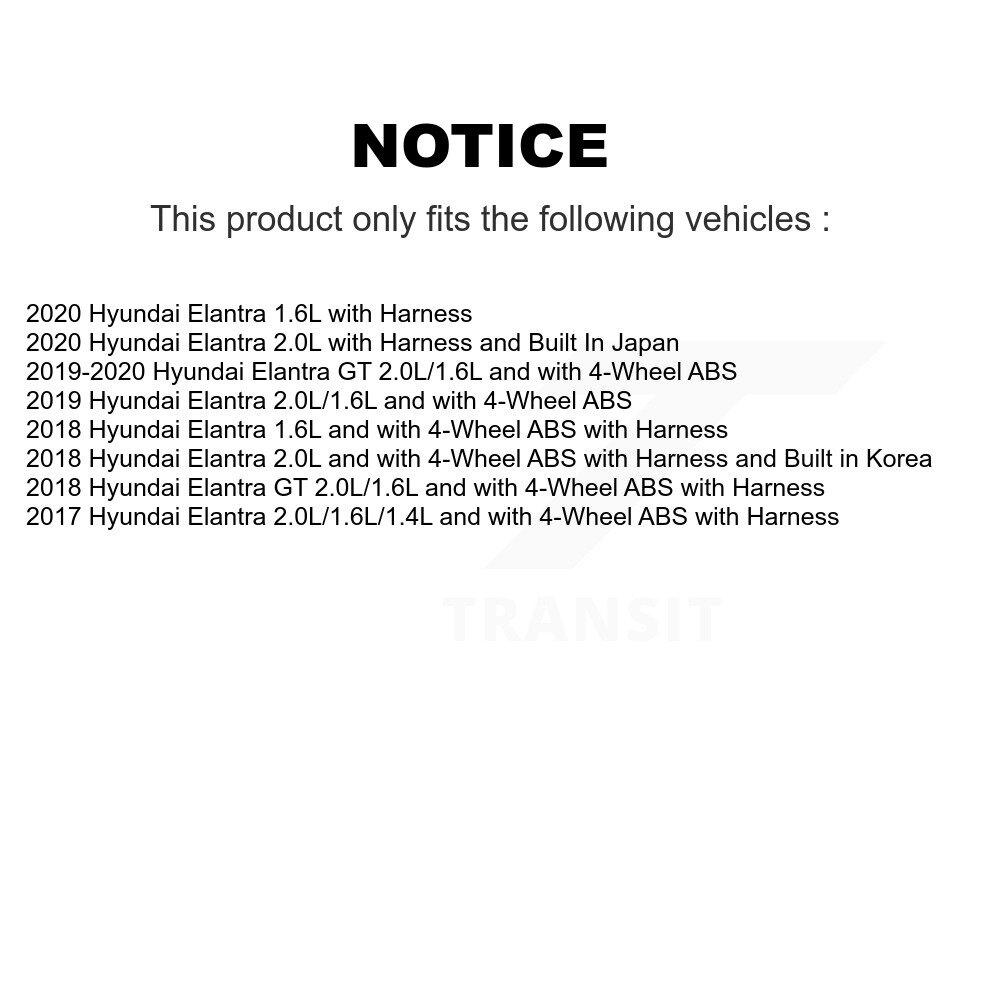 Mpulse - SEN-2ABS4200 - ABS Wheel Speed Sensor