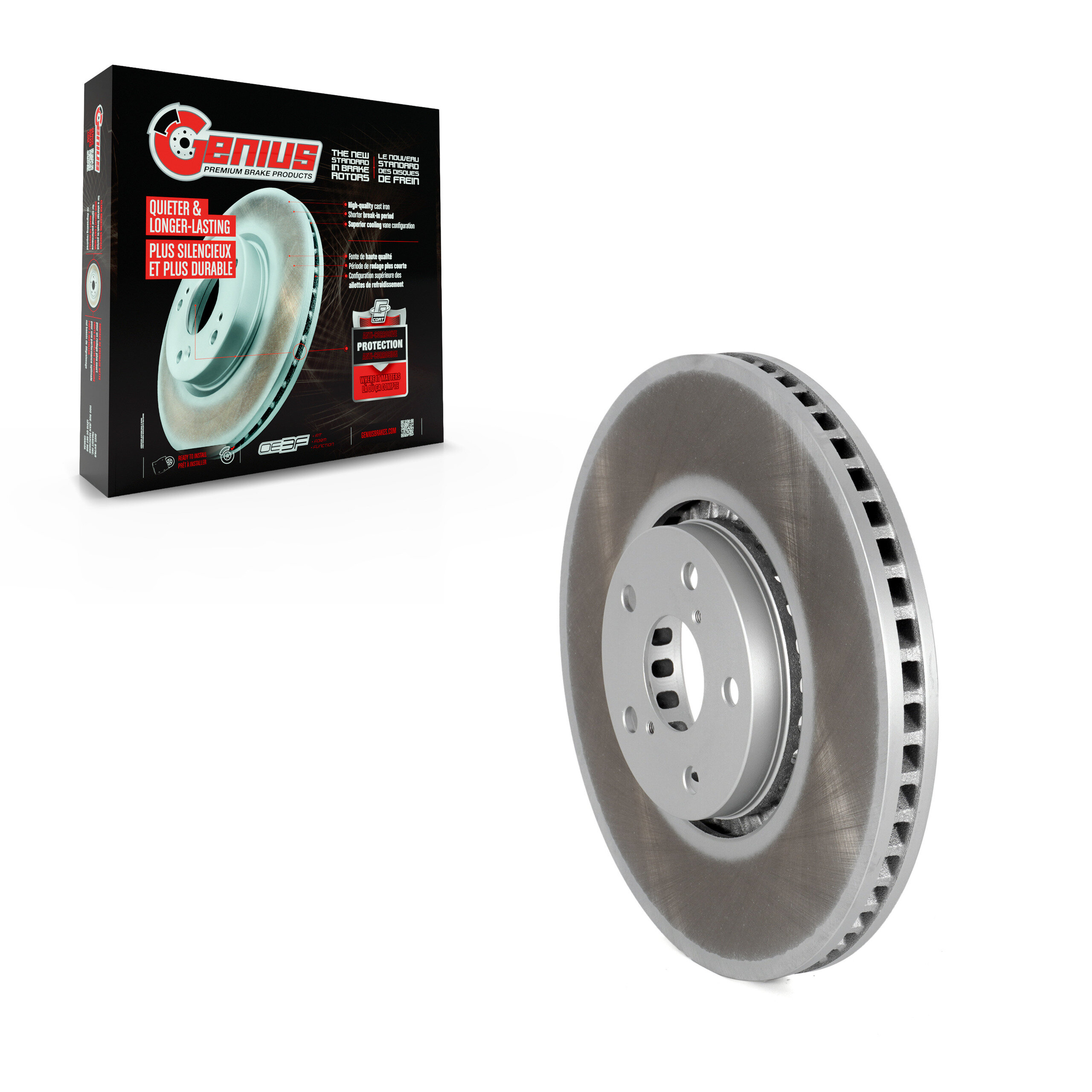 Coated Disc Brake Rotor
