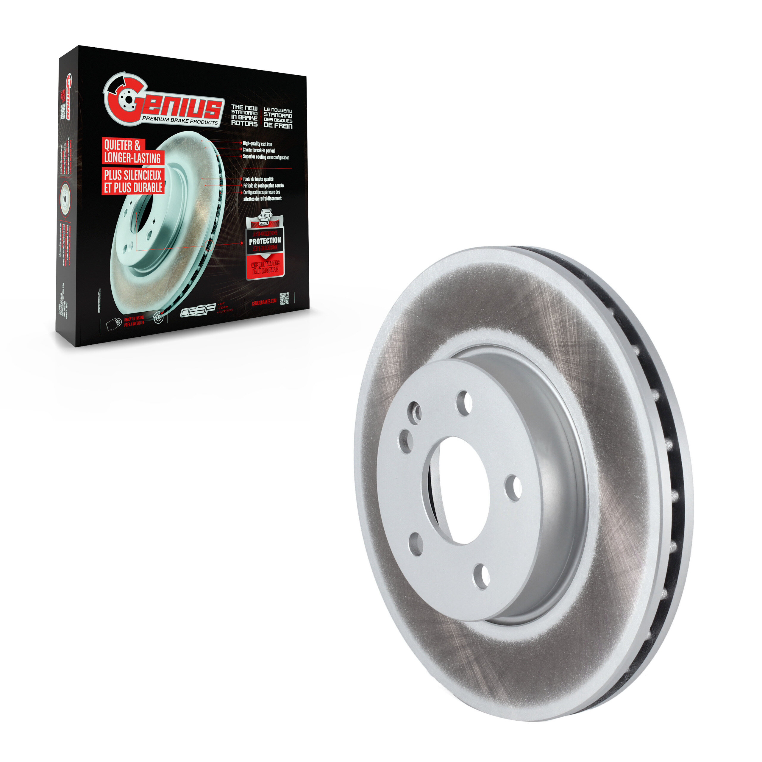 GENIUS - GCR-981439 - Disc Brake Rotor