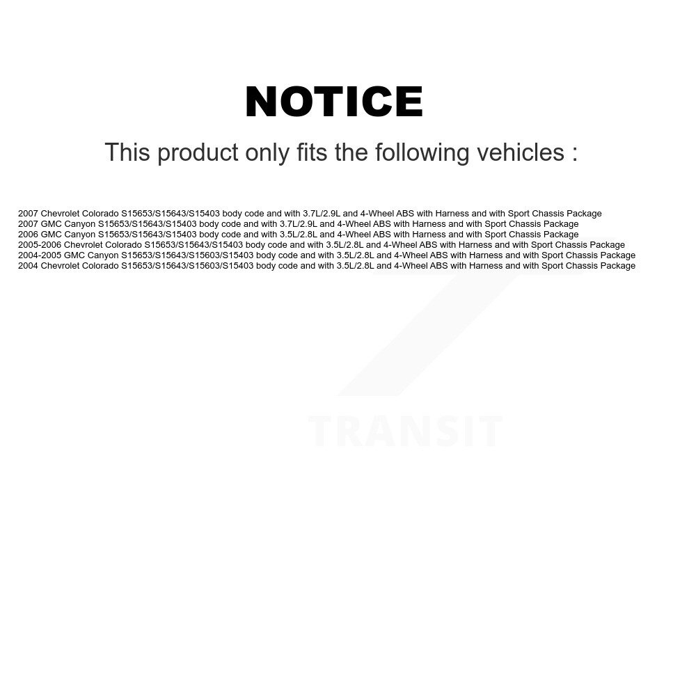 Mpulse - SEN-2ABS3302 - ABS Wheel Speed Sensor