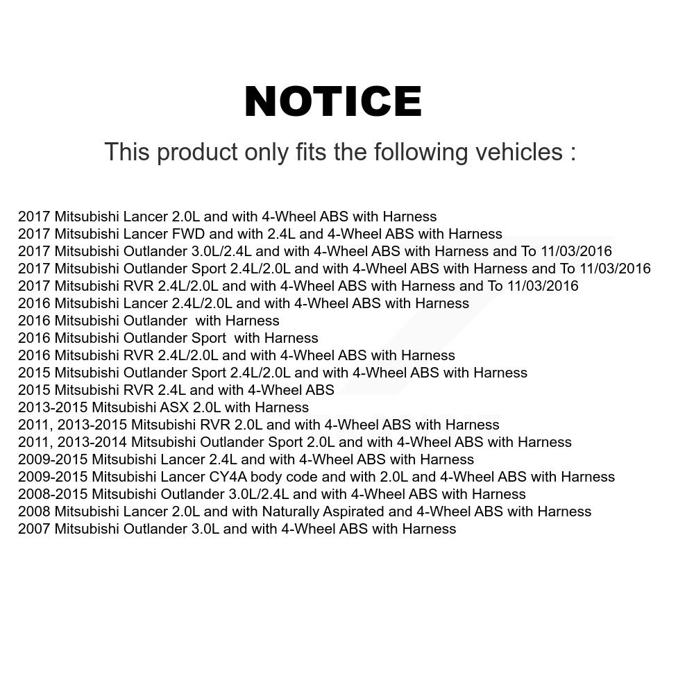 Mpulse - SEN-2ABS0709 - ABS Wheel Speed Sensor