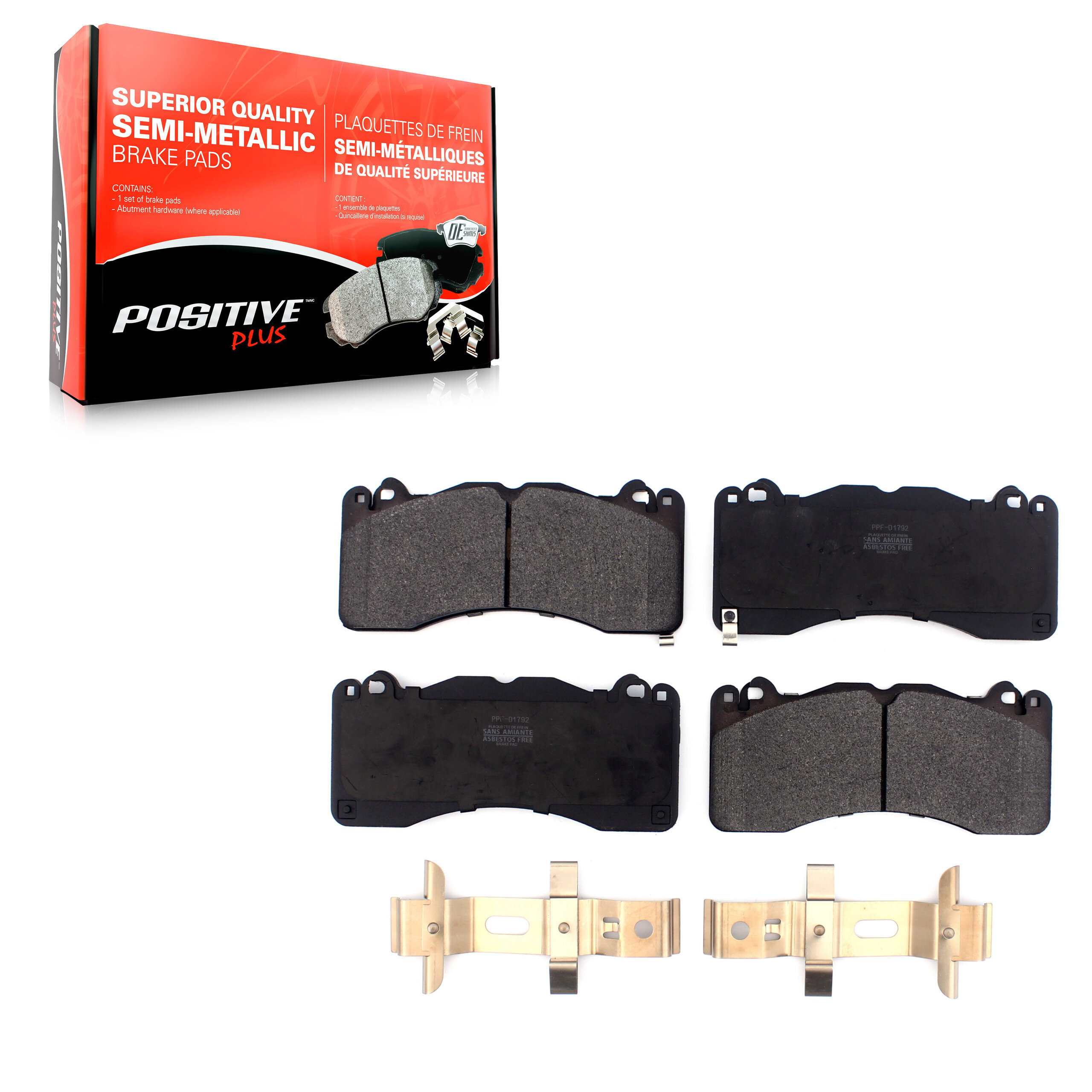 Semi-Metallic Brake Pads