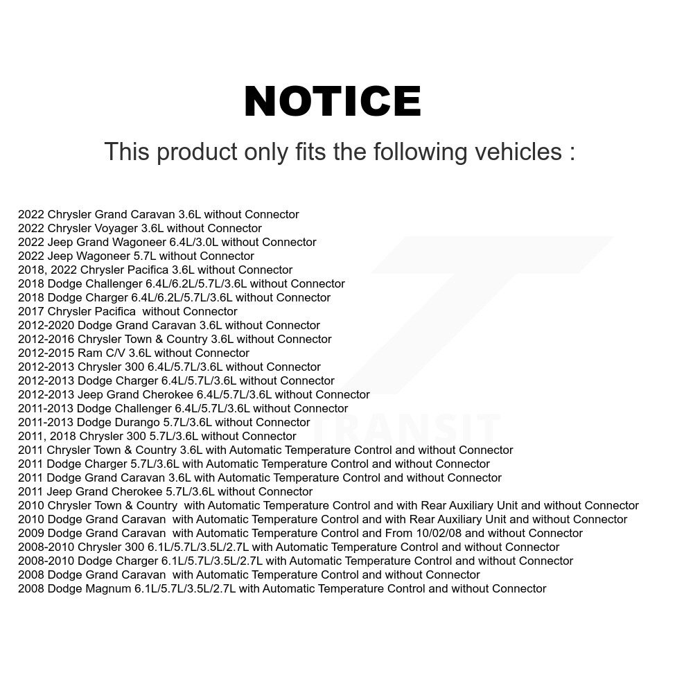 Mpulse - SEN-2BMR0355 - HVAC Blower Motor Resistor