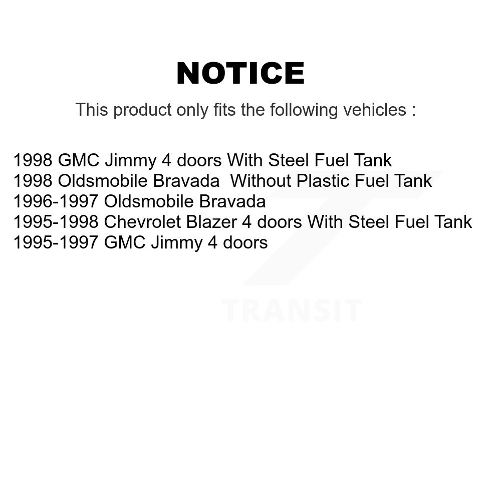 Agility Autoparts - AGY-01110121 - Fuel Tank Strap