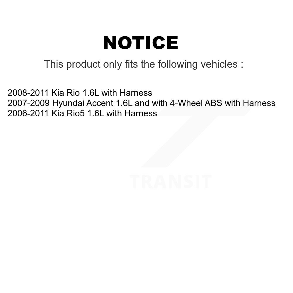 Mpulse - SEN-2ABS1284 - ABS Wheel Speed Sensor
