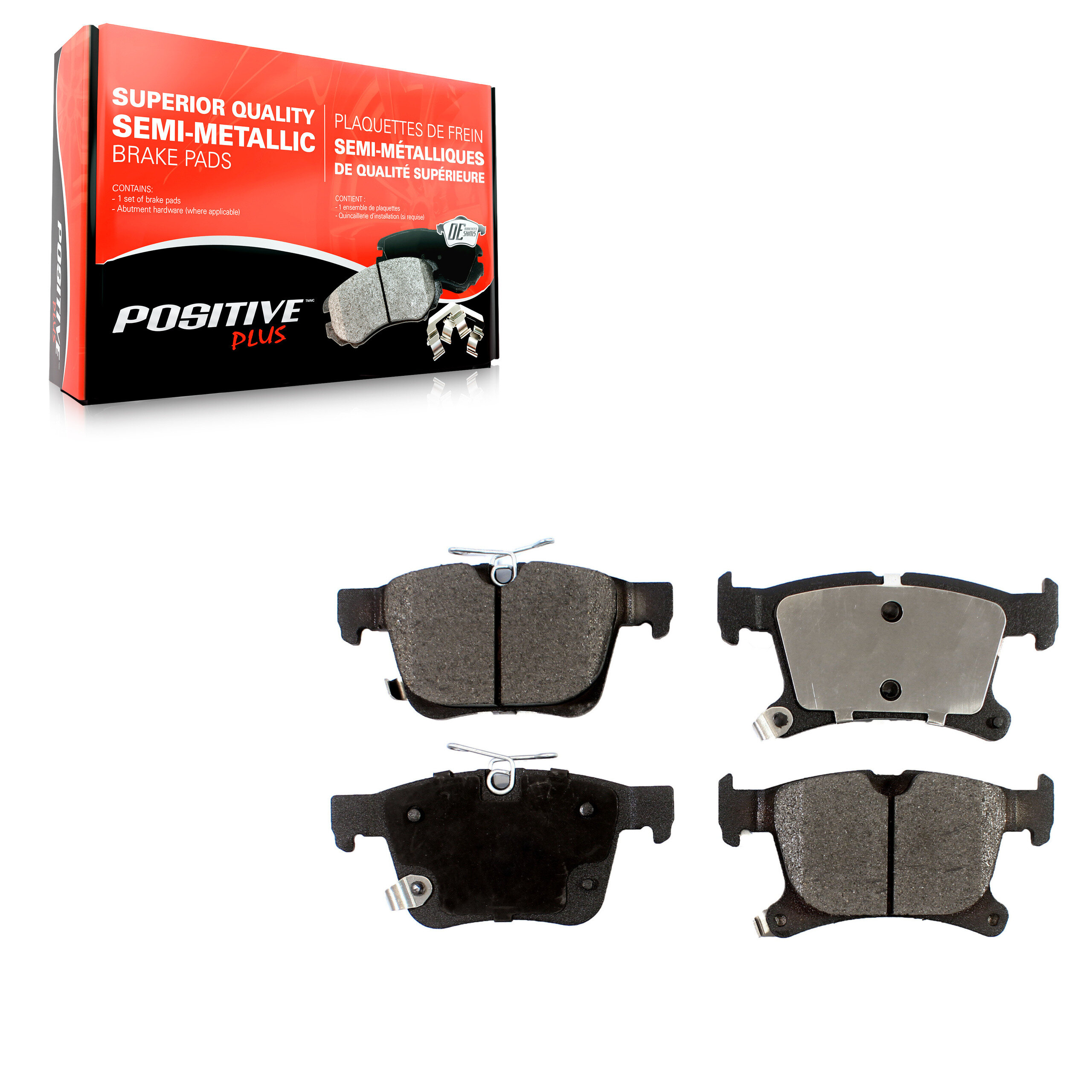 Semi-Metallic Brake Pads
