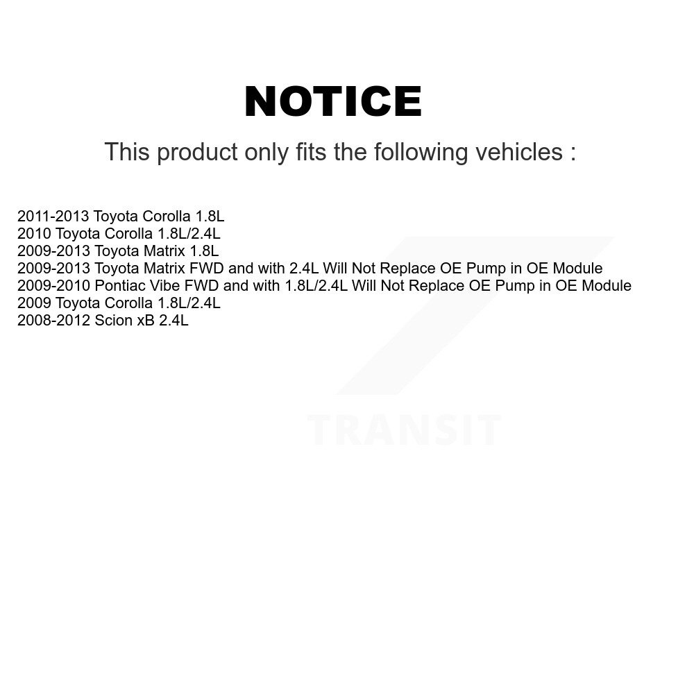 Agility Autoparts - AGY-4020340 - Electric Fuel Pump