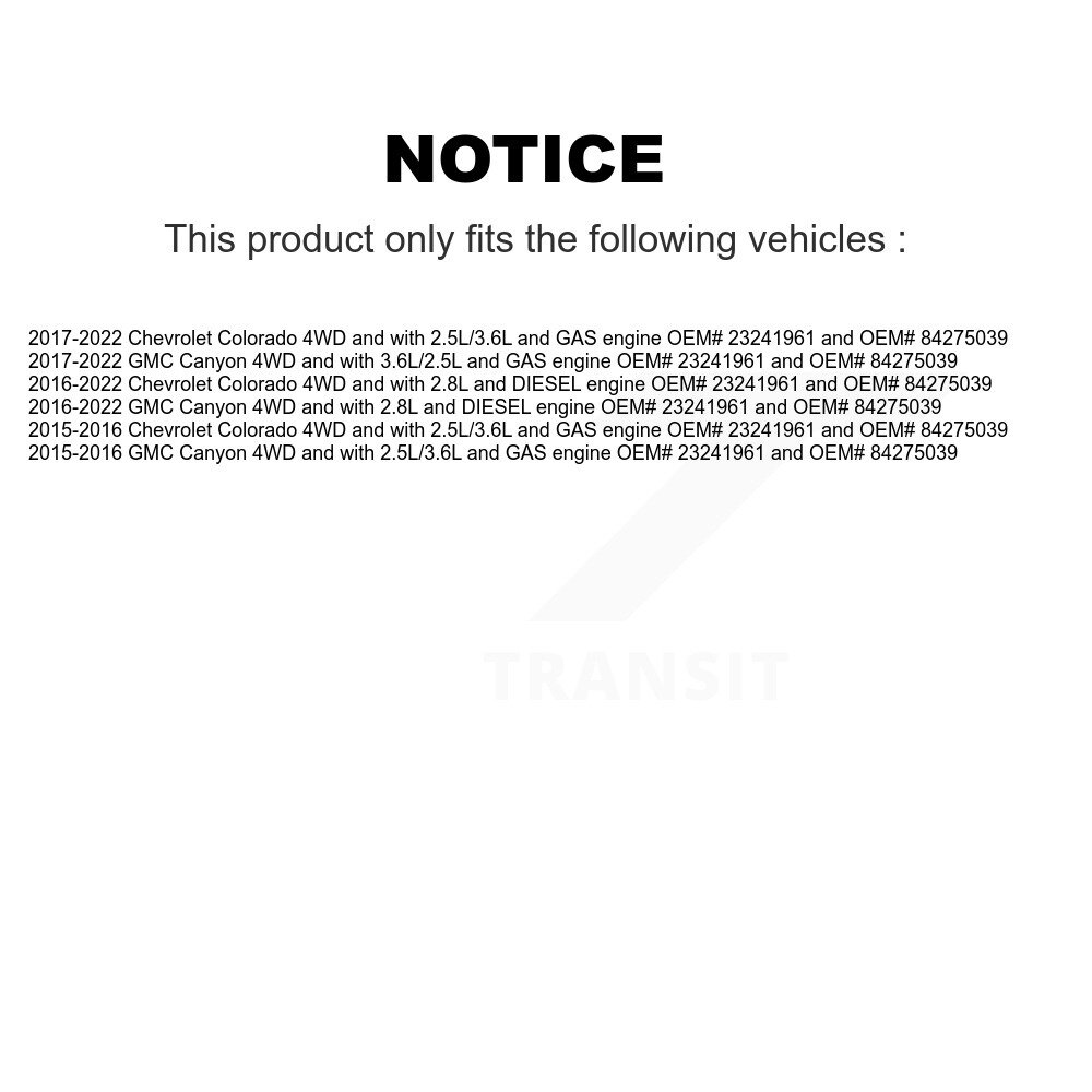 Kugel - NCV-GM10183 - CV Axle Shaft