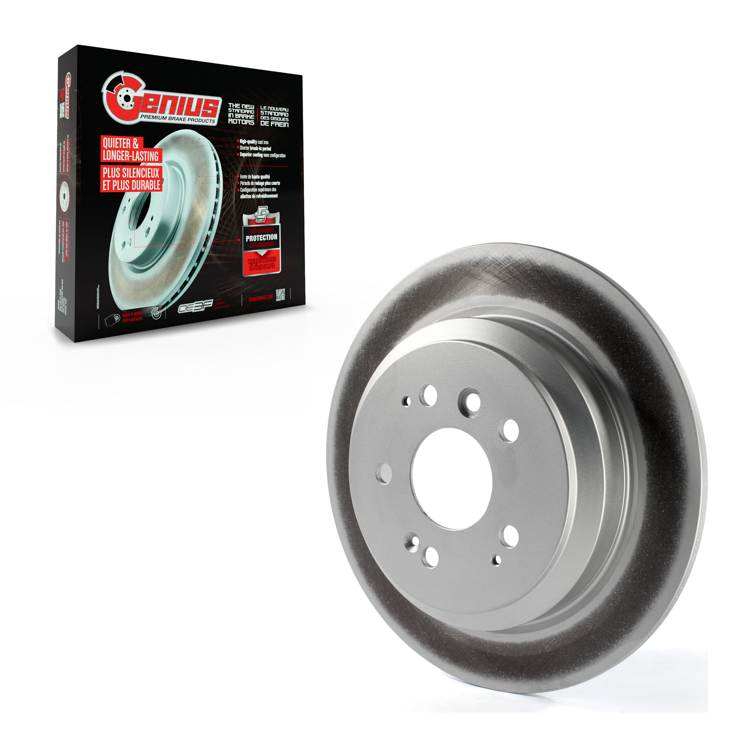 Coated Disc Brake Rotor