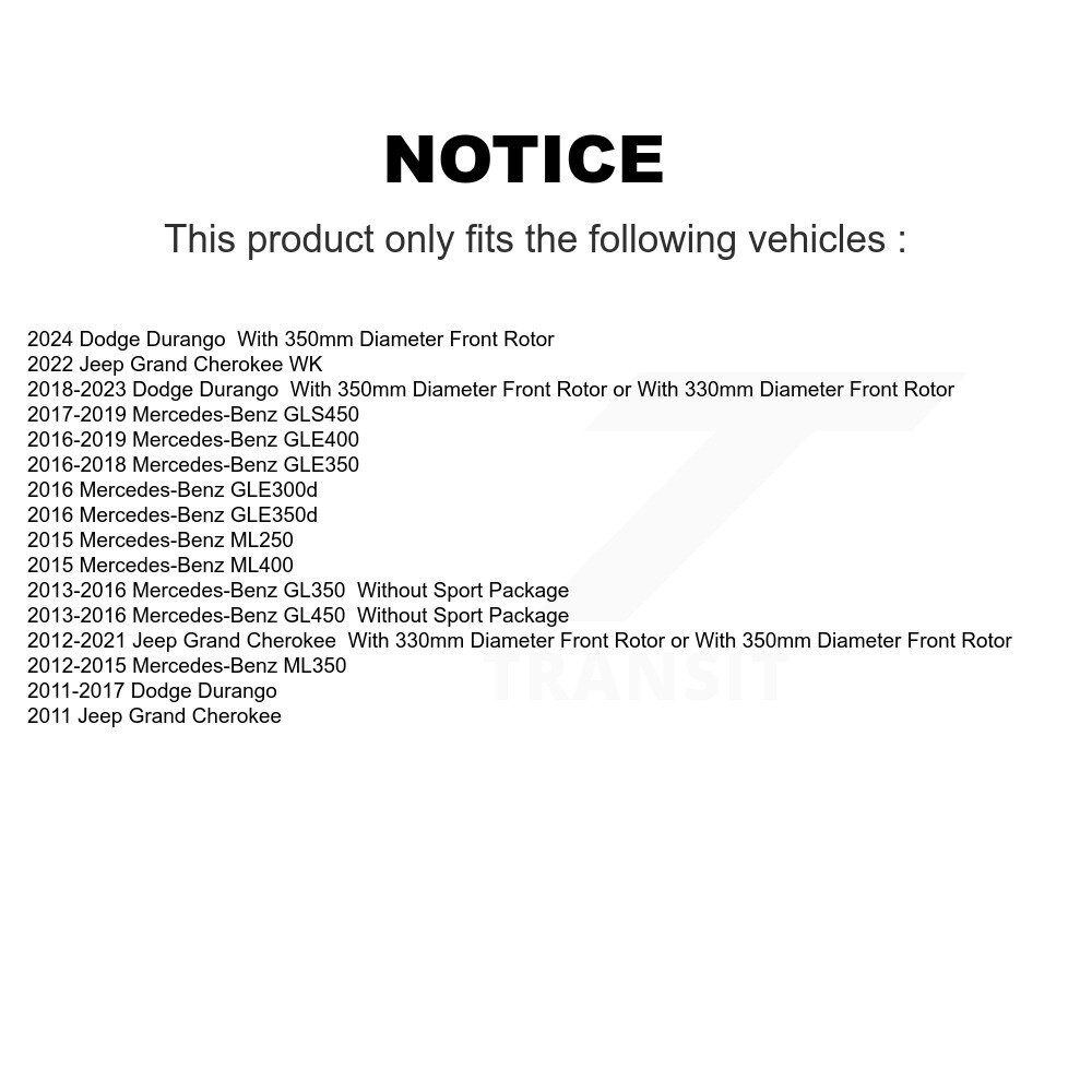 AmeriBRAKES - NWF-PRC1629 - Ceramic Brake Pads