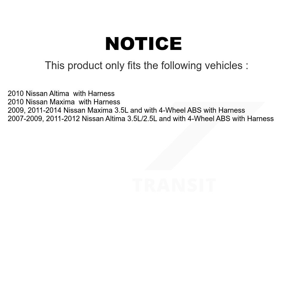 Mpulse - SEN-2ABS0458 - ABS Wheel Speed Sensor