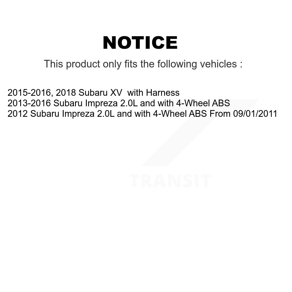 Mpulse - SEN-2ABS2728 - ABS Wheel Speed Sensor