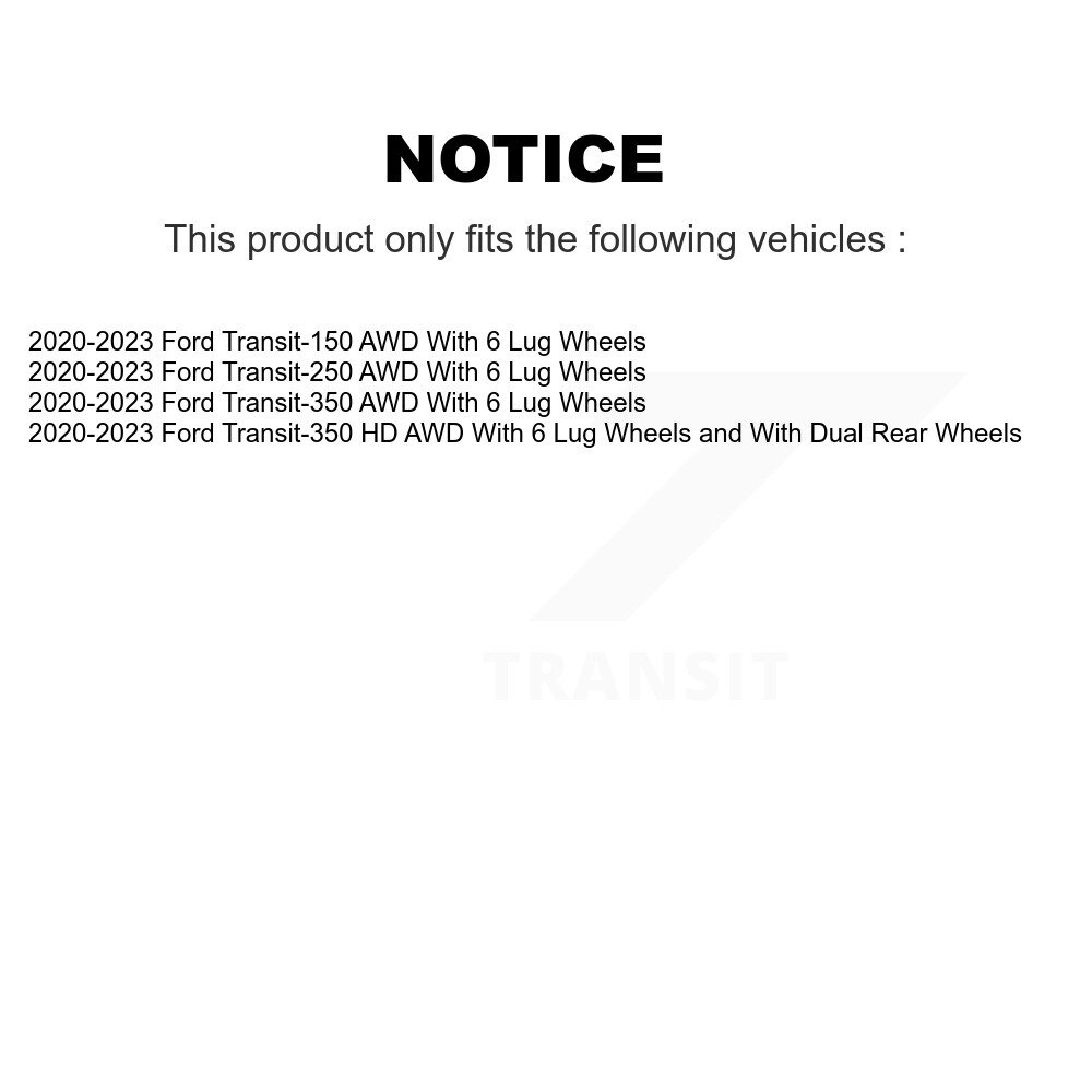 AmeriBRAKES - NWF-PRM2301 - Semi-Metallic Brake Pads