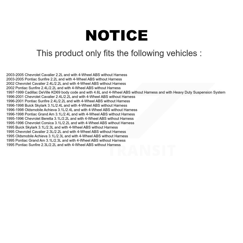 Mpulse - SEN-2ABS0287 - ABS Wheel Speed Sensor