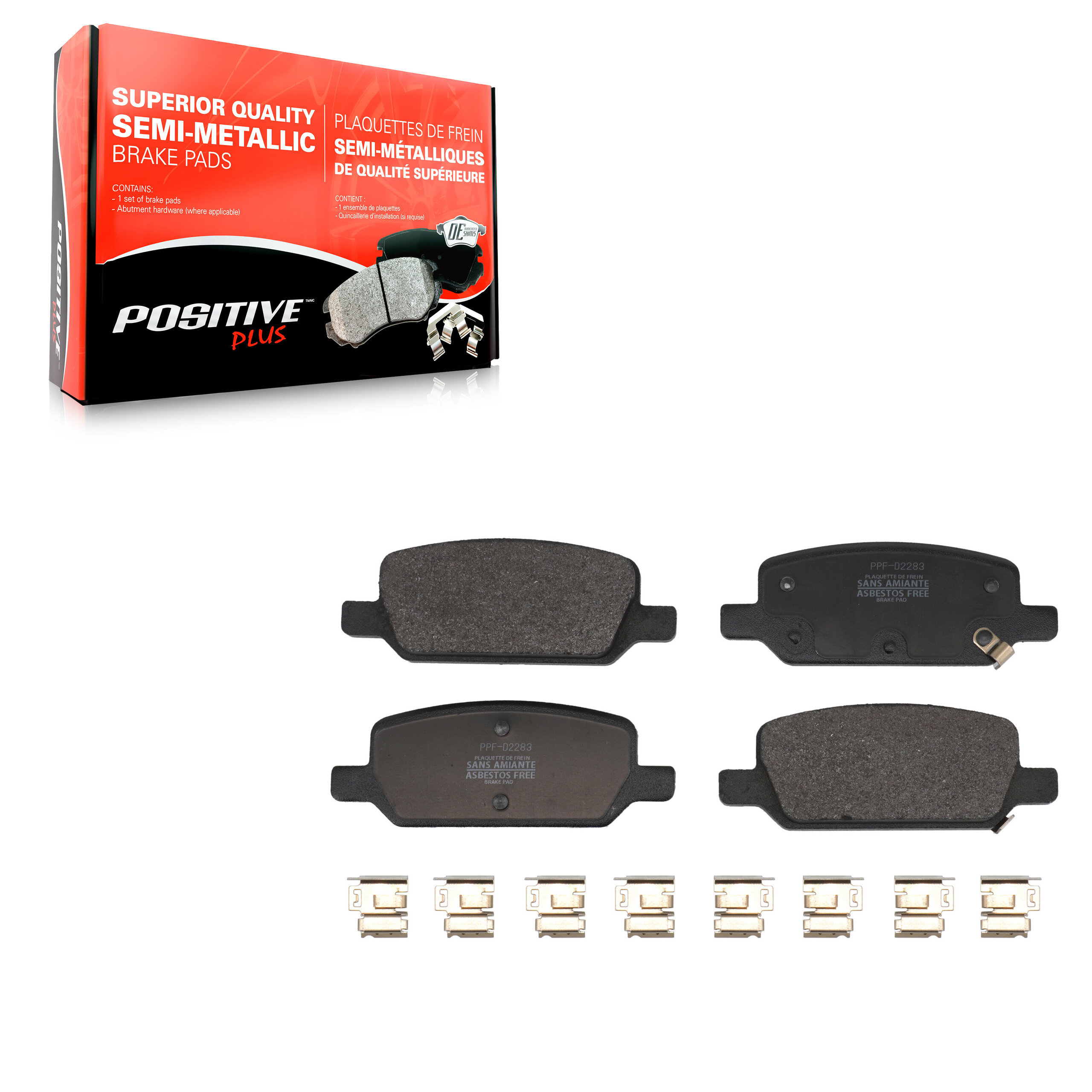 Semi-Metallic Brake Pads