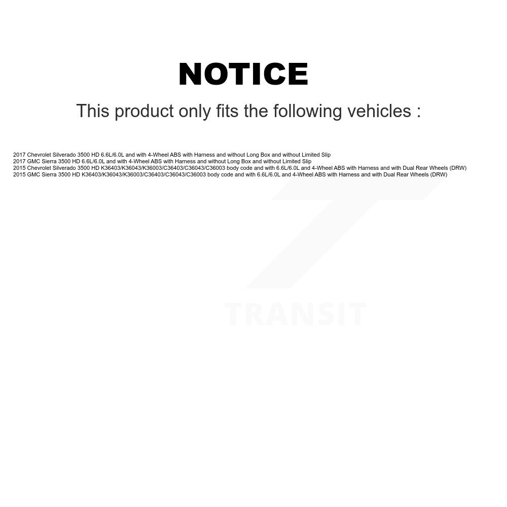 Mpulse - SEN-2ABS3342 - ABS Wheel Speed Sensor