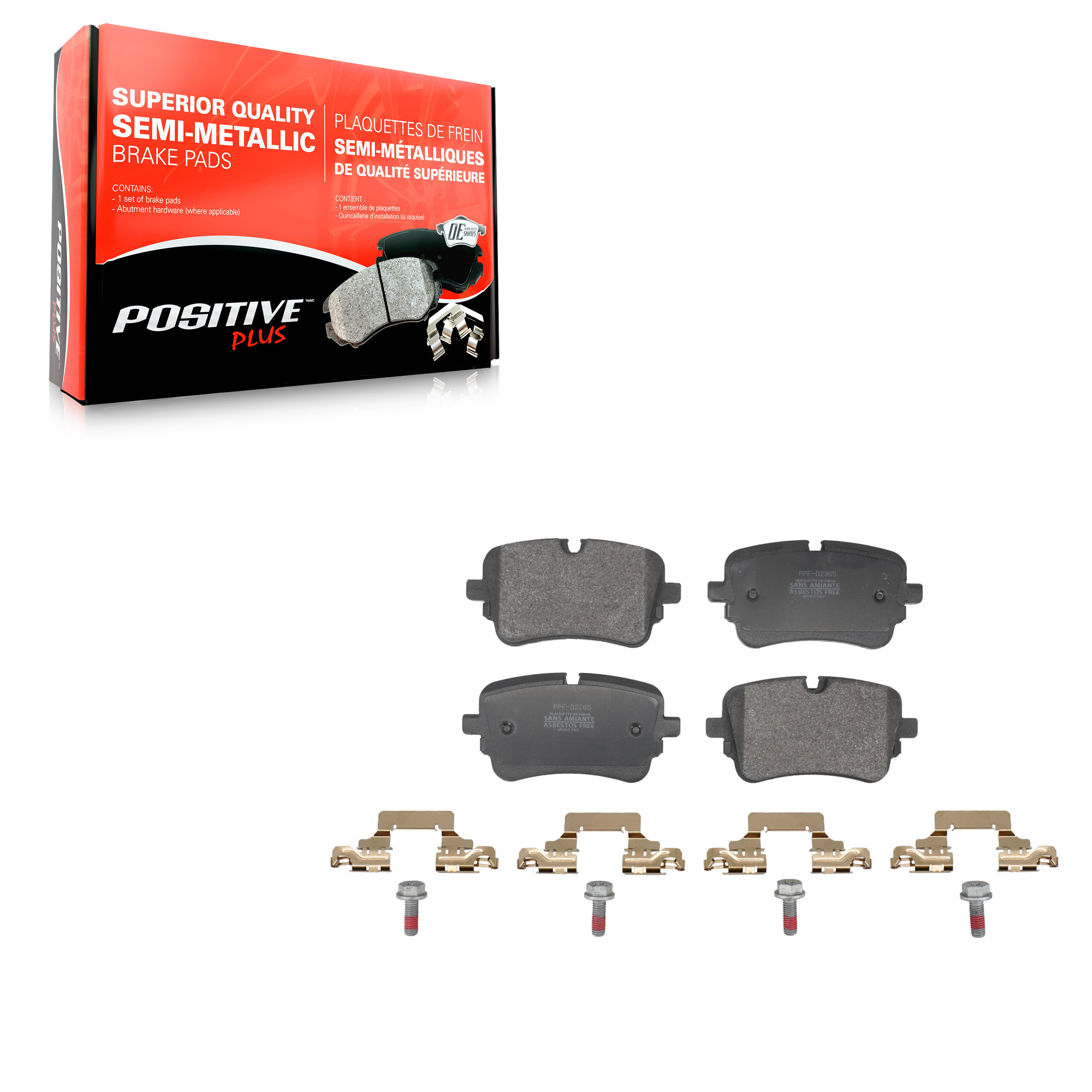 Semi-Metallic Brake Pads
