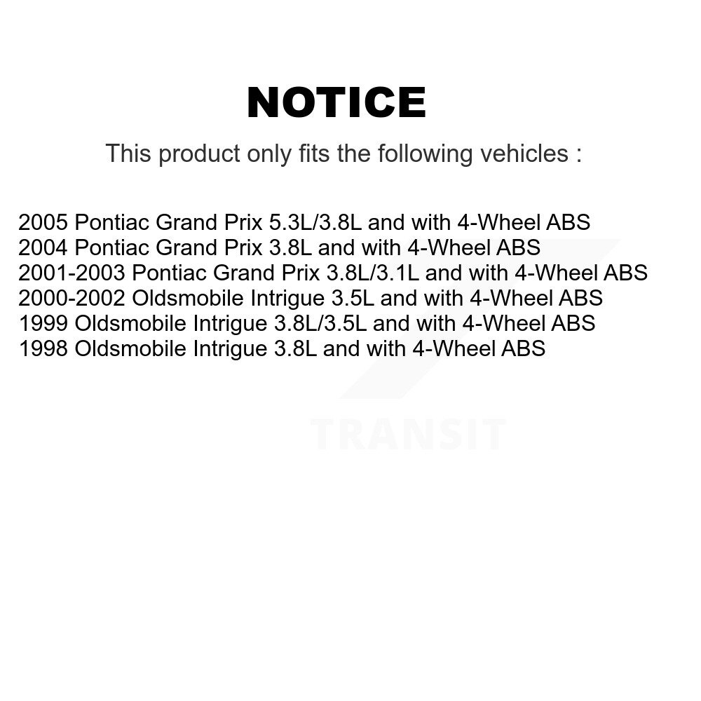 Mpulse - SEN-2ABS0394 - ABS Wheel Speed Sensor Wiring Harness