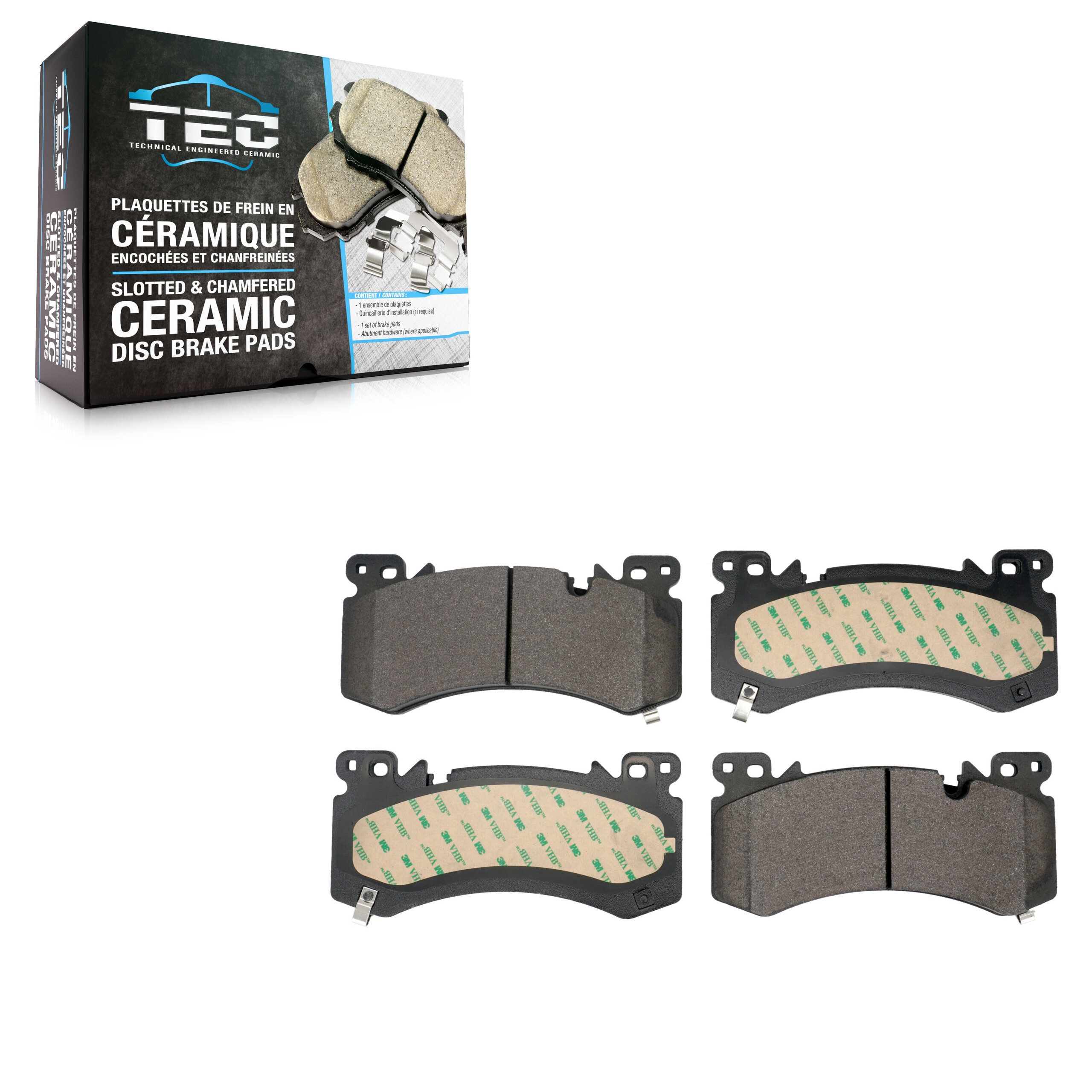 TEC - TEC-2407 - Ceramic Brake Pads