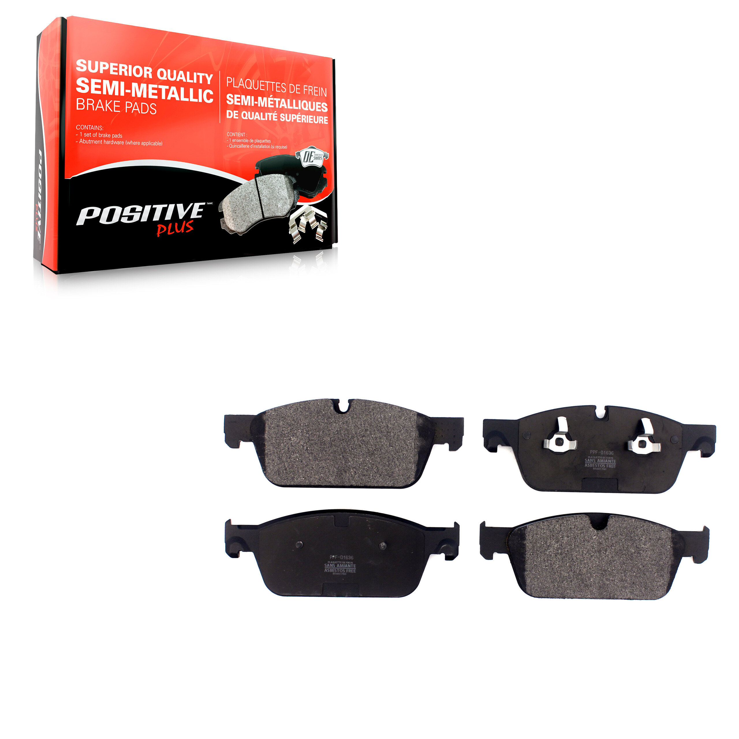 Semi-Metallic Brake Pads