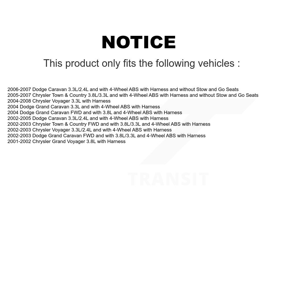 Mpulse - SEN-2ABS0340 - ABS Wheel Speed Sensor