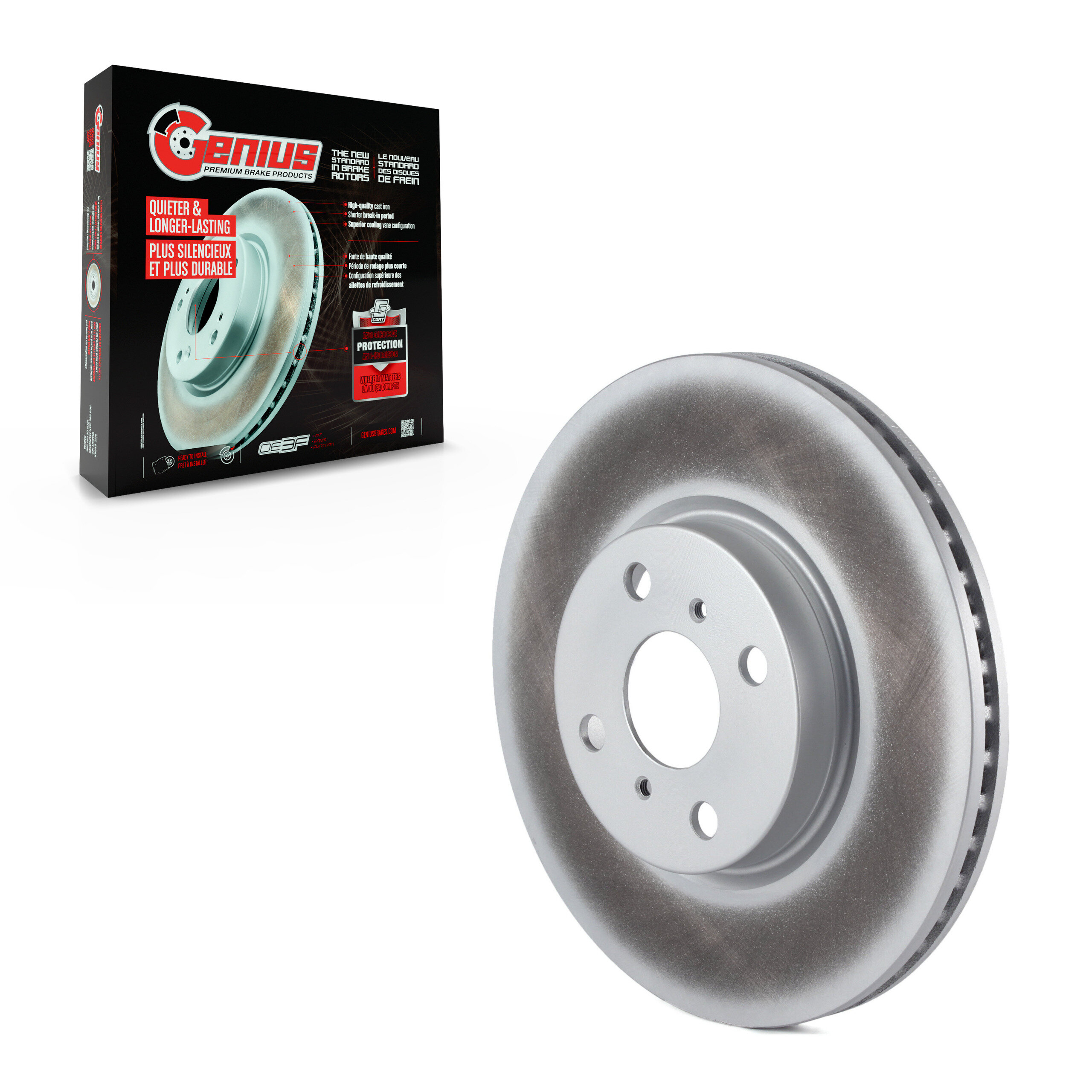 Coated Disc Brake Rotor