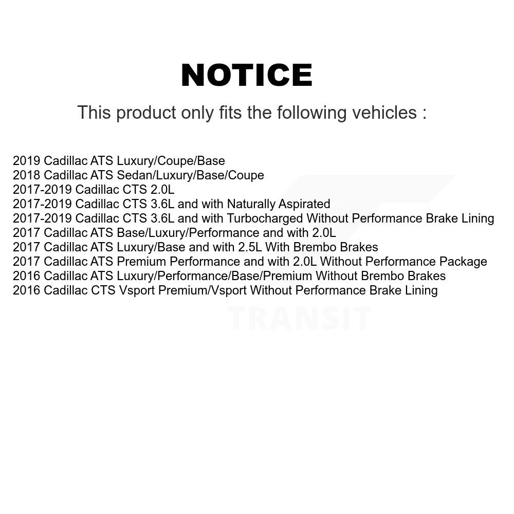Positive Plus - PPF-D1839 - Semi-Metallic Brake Pads
