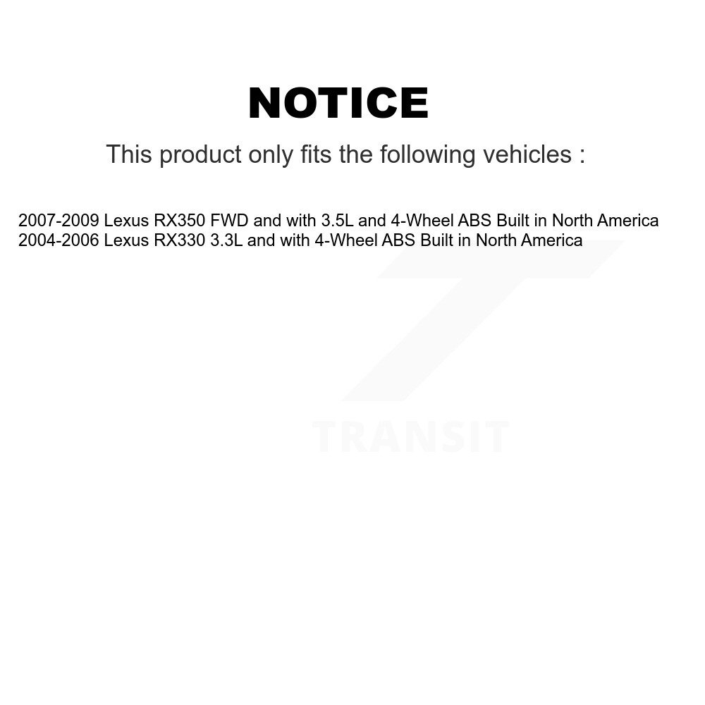 Mpulse - SEN-2ABS4849 - ABS Wheel Speed Sensor Wiring Harness