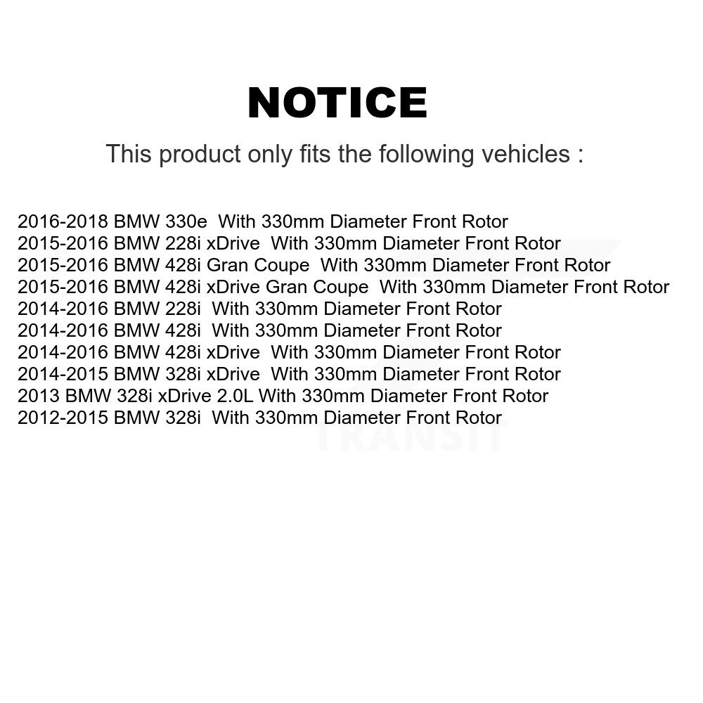 GENIUS - GCR-981066 - Coated Disc Brake Rotor