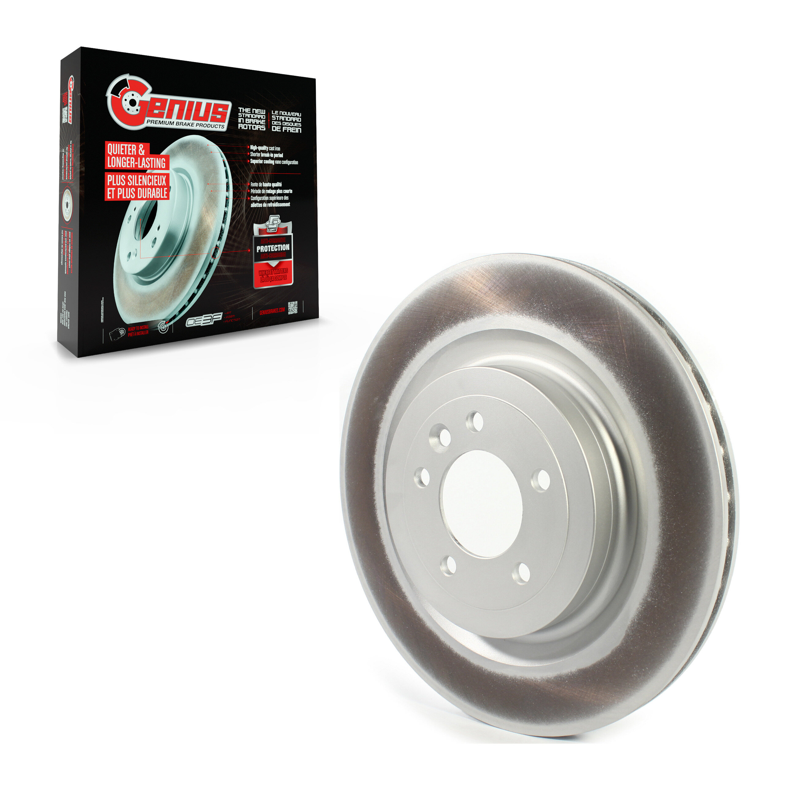Coated Disc Brake Rotor