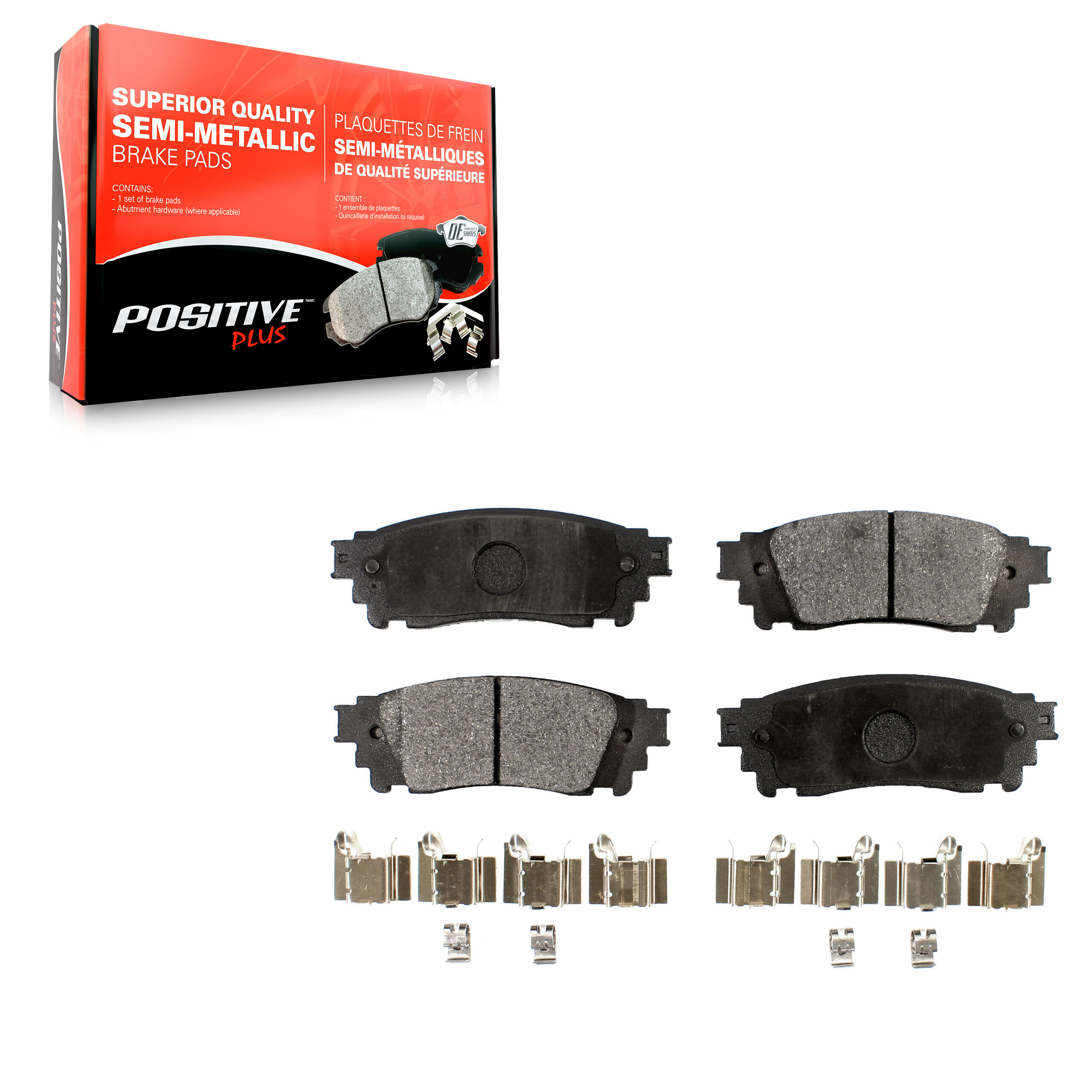 Semi-Metallic Brake Pads