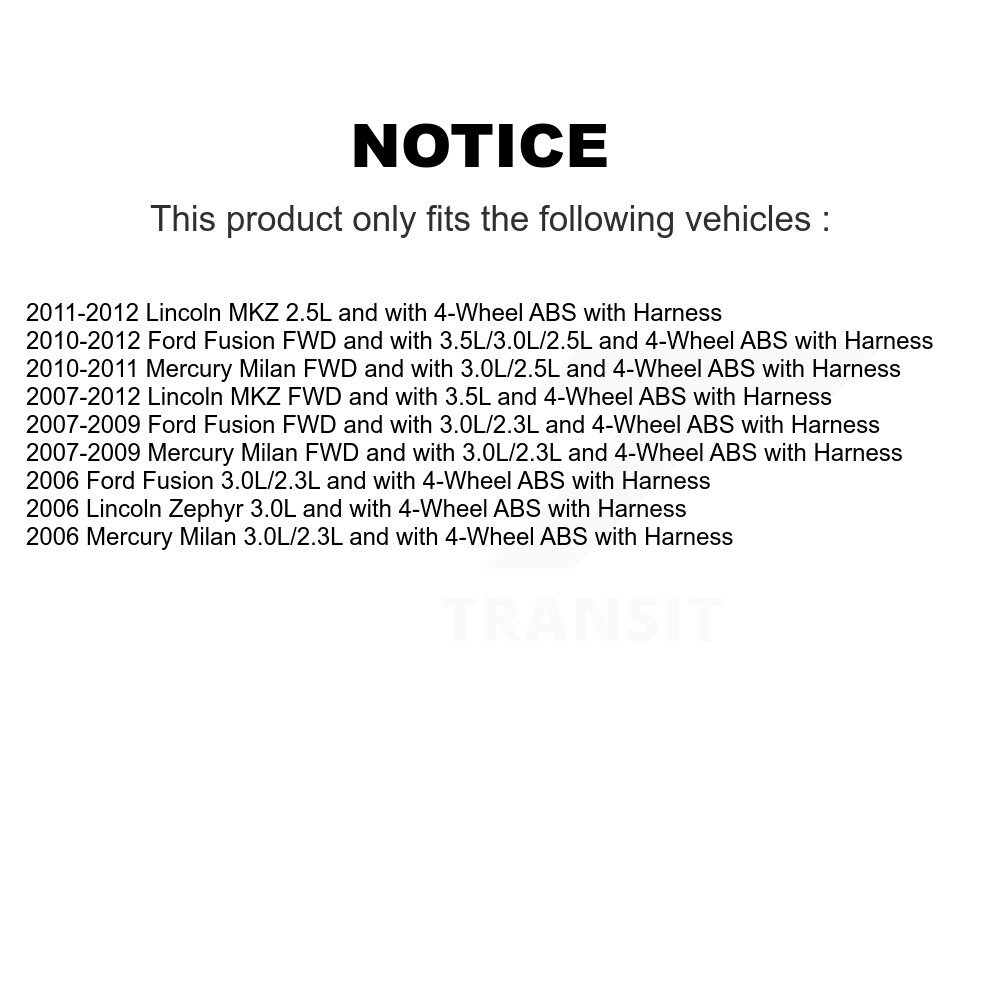 Mpulse - SEN-2ABS4036 - ABS Wheel Speed Sensor