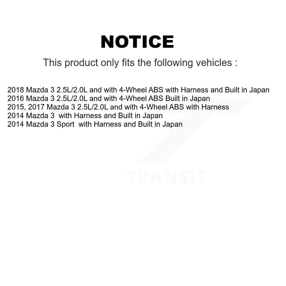 Mpulse - SEN-2ABS3011 - ABS Wheel Speed Sensor