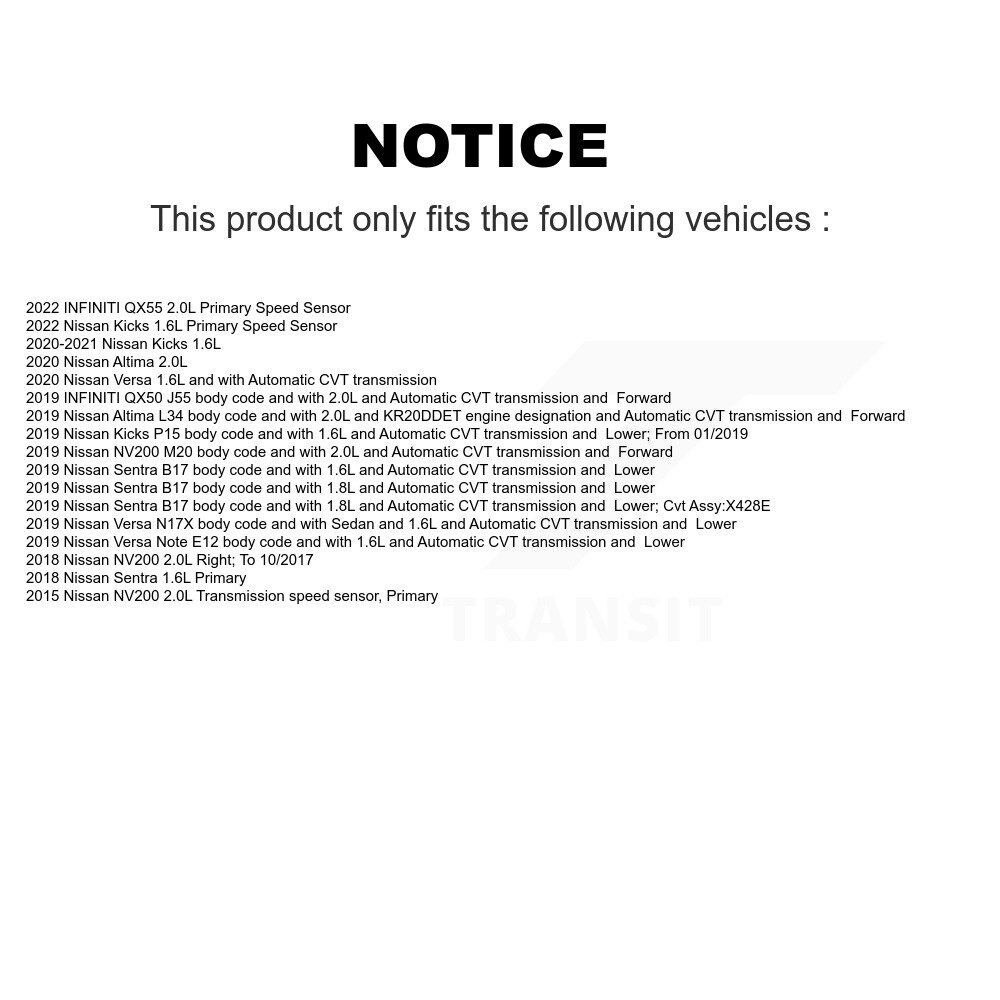 Mpulse - SEN-2VSS0677 - Automatic Transmission Speed Sensor