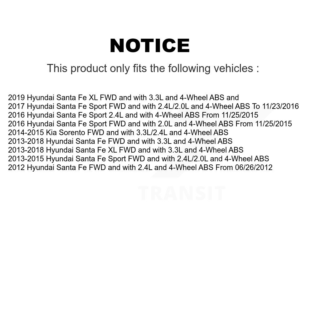 Mpulse - SEN-2ABS2972 - ABS Wheel Speed Sensor Wiring Harness
