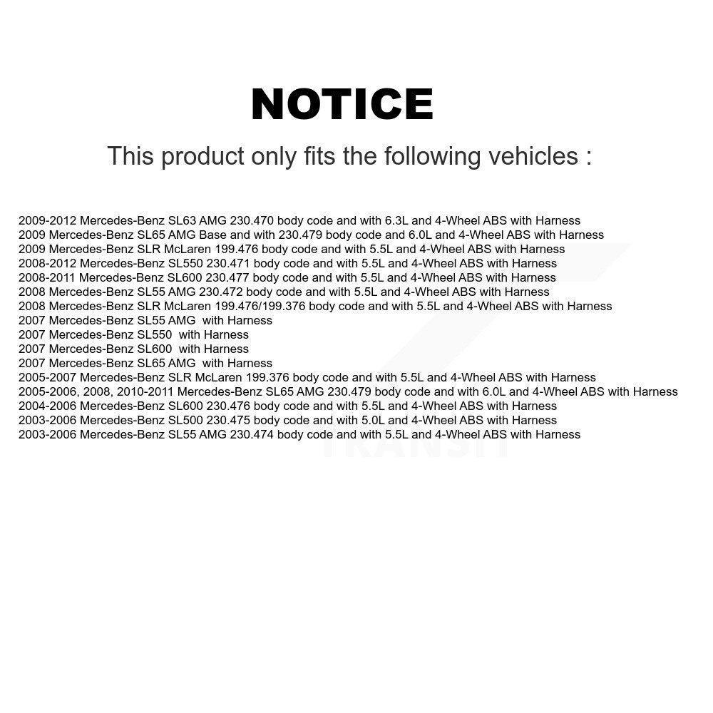 Mpulse - SEN-2ABS2504 - ABS Wheel Speed Sensor