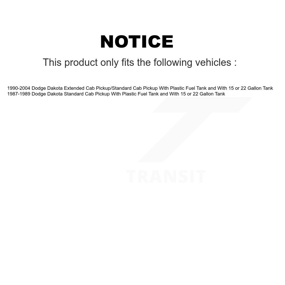 Agility Autoparts - AGY-01110154 - Fuel Tank Strap