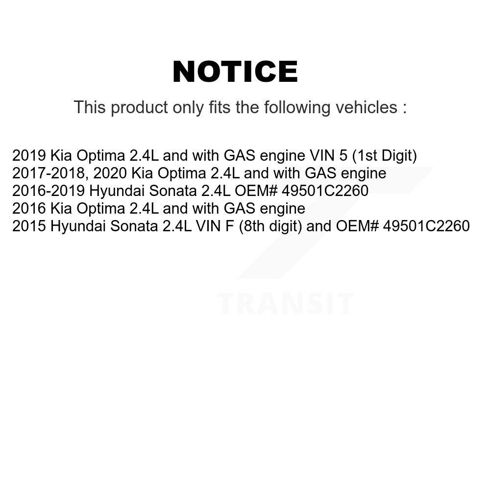 Kugel - NCV-HY71001 - CV Axle Shaft